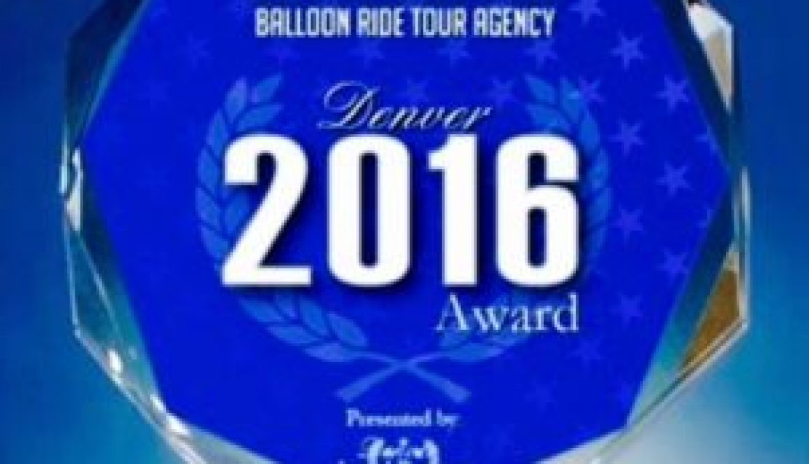 Balloon tour award 2016