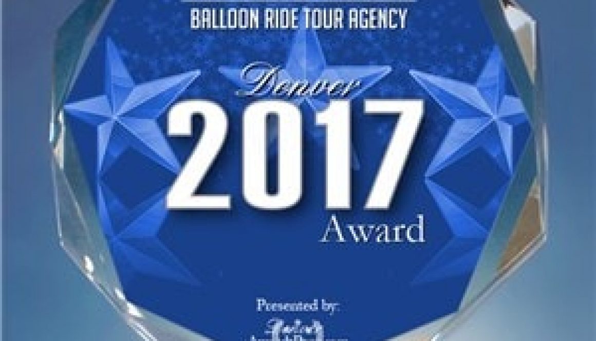 Balloon tour award 2017