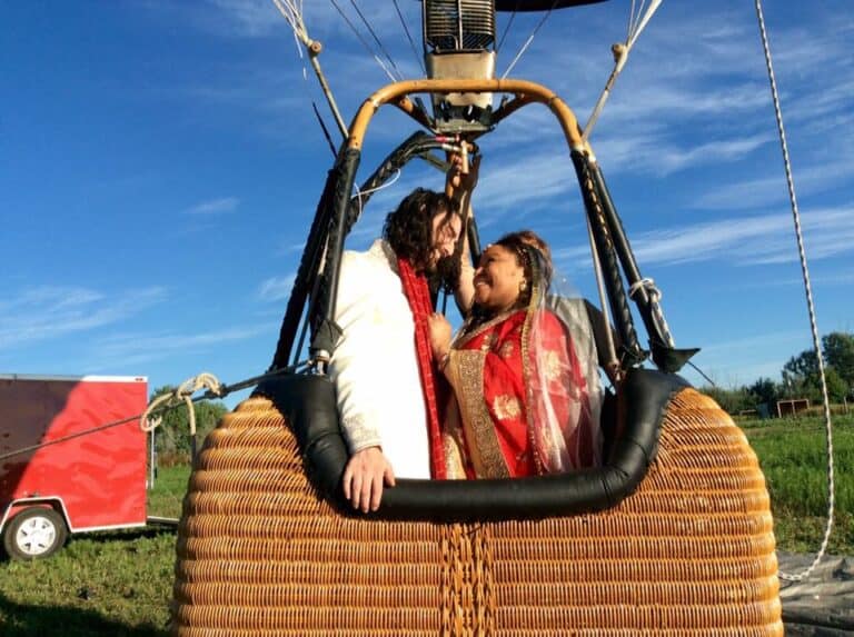 Honeymoon Adventure: Hot Air Balloon