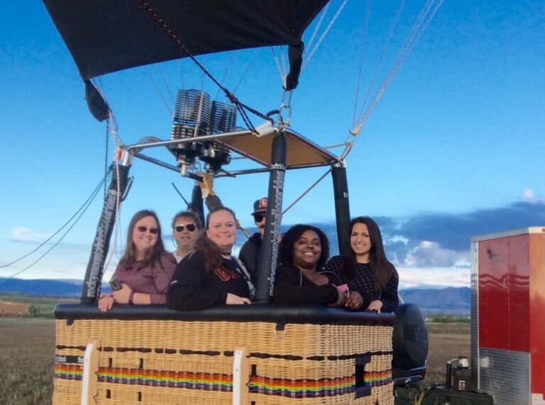 Hot Air Balloon Rides in The Rocky Mountains